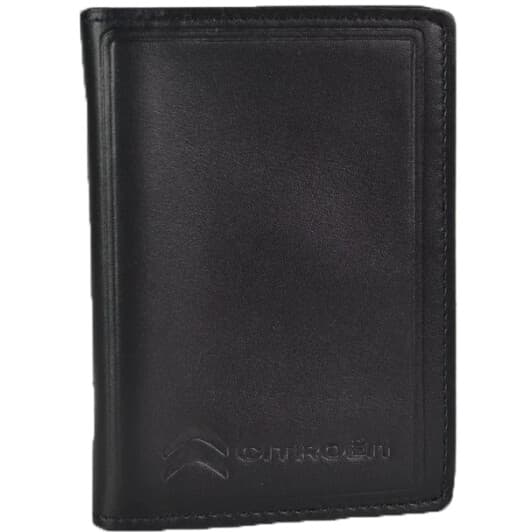 Портмоне-органайзер Poputchik 5053-027 с логотипом Citroen цвет черный