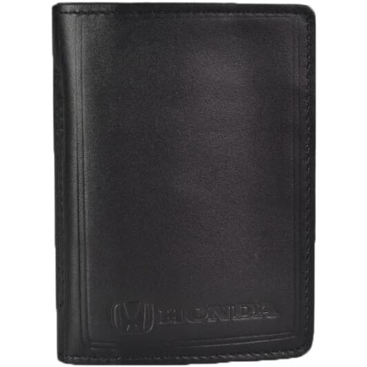 Портмоне-органайзер Poputchik 5053-033 с логотипом Honda цвет черный