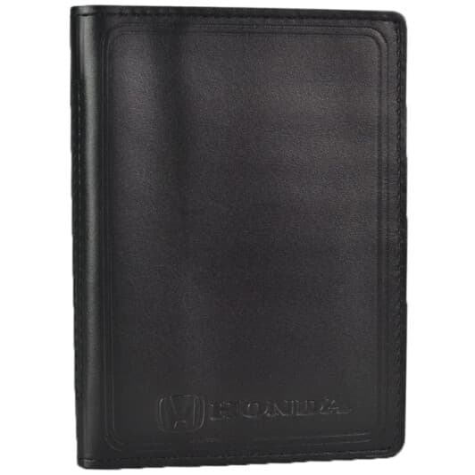 Портмоне-органайзер Poputchik 5141-033 з логотипом Honda колір чорний