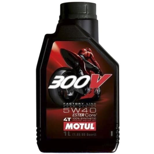 Motul 300V Factory Line Road Racing 5W-40 моторное масло 4T