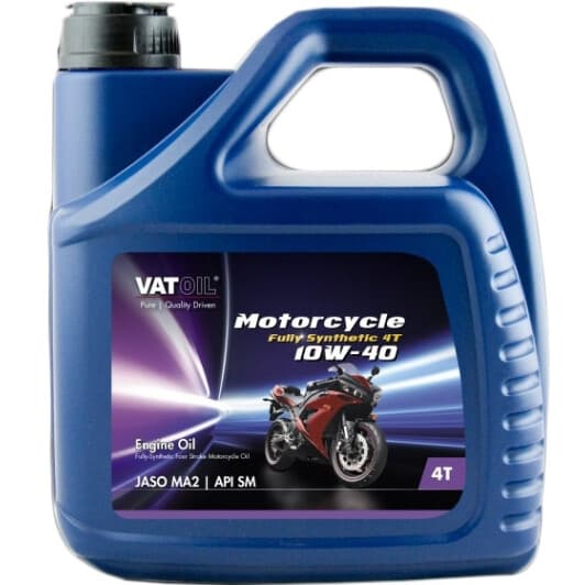 Vatoil Motorcycle FS 10W-40, 4 л (50504) моторное масло 4T
