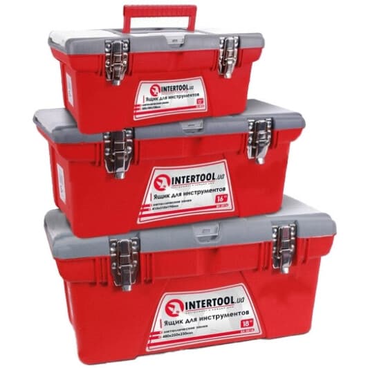 Комплект ящиков для инструментов Intertool BX-0503 3 шт.