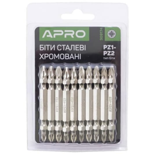 Набор бит Apro 309174 10 шт.