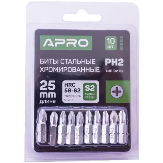 Набор бит Apro 309105 10 шт.