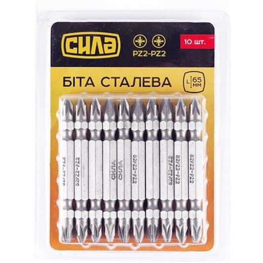 Набор бит Сила 309277 10 шт.