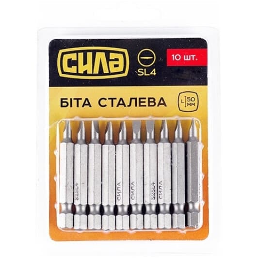 Набор бит Сила 309244 10 шт.