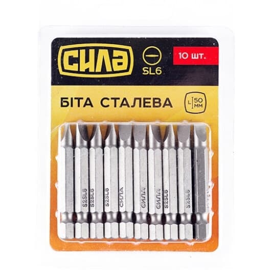 Набір бит Сила 309248 10 шт.