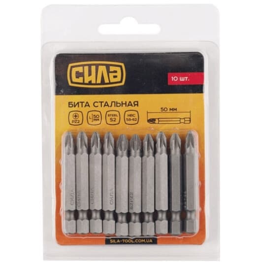 Набор бит Сила 309240 10 шт.