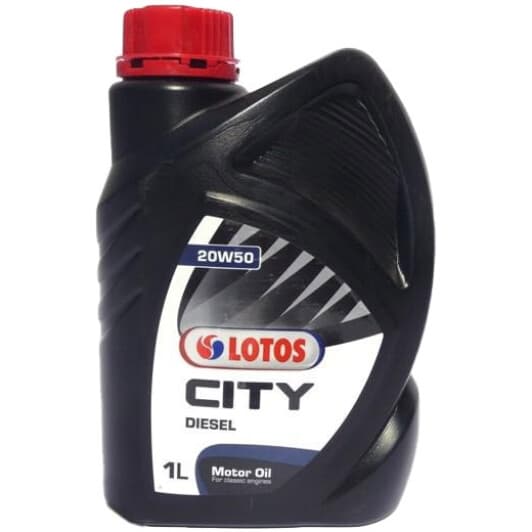 LOTOS City Diesel 20W-50 (1 л) моторное масло