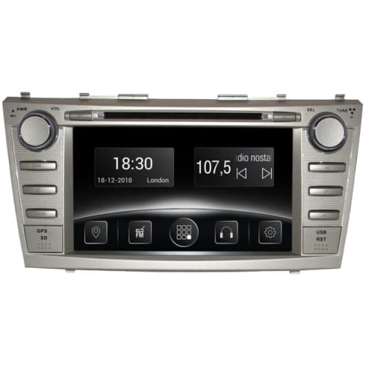 Gazer CM6008-V40 штатна магнітола на Toyota Camry (V40) (2007-2011)