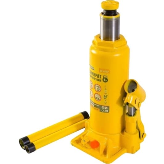 Домкрат MasterTool бутылочный гидравлический 5 т 86-0050