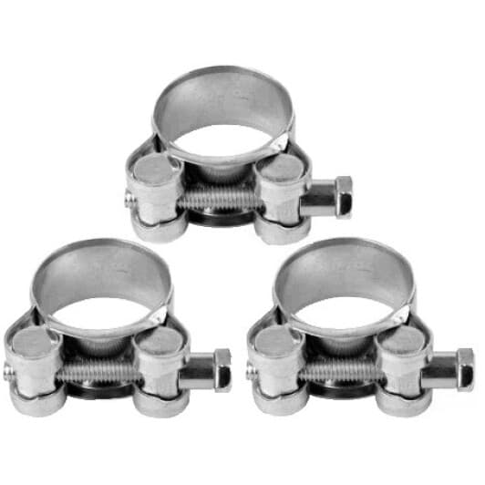 Хомут Vorel GBS 73791 гвинтовий 27-29 мм сталь оцинкована W1 3 шт