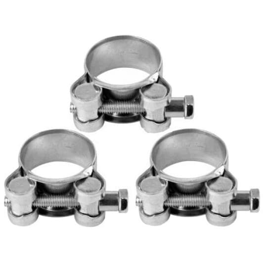 Хомут Vorel GBS 73792 гвинтовий 29-31 мм сталь оцинкована W1 3 шт