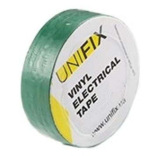 Изолента UNIFIX ETU-20GREEN зеленый ПВХ 18 мм х 20 м