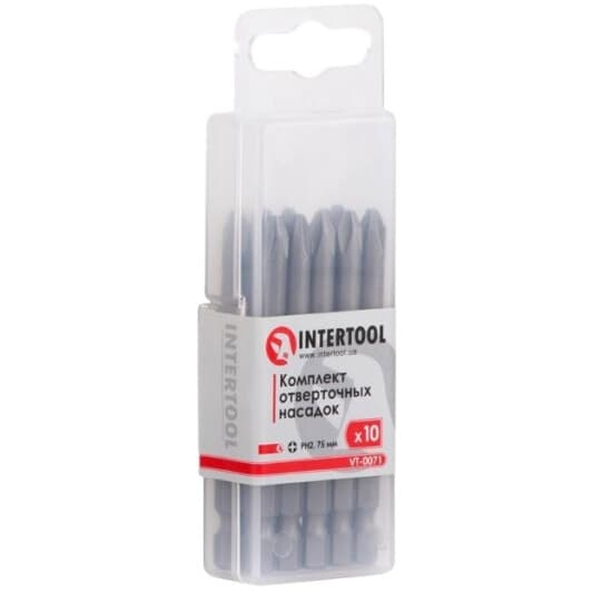 Набор бит Intertool VT-0071 10 шт.