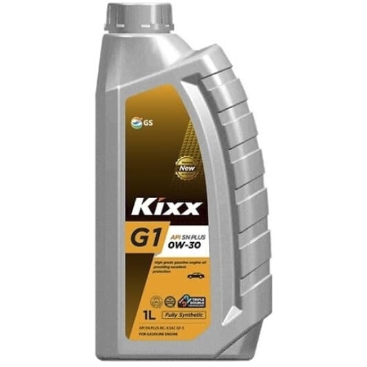 Kixx G1 SN Plus 0W-30 (1 л) моторное масло