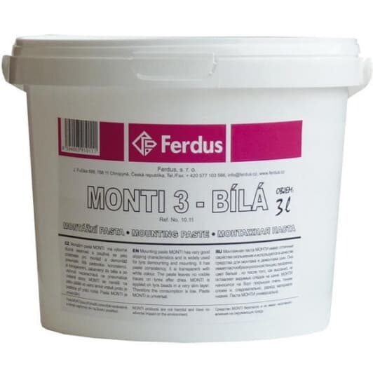 Ferdus Monti монтажне мастило, 3 л (10,11)