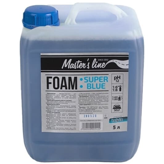 Автошампунь Helpix Super Blue (5 л)