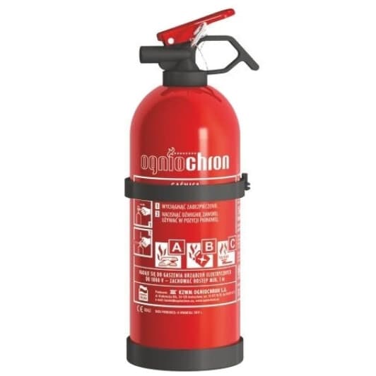 С манометром огнетушитель Ogniochron ABC порошковый