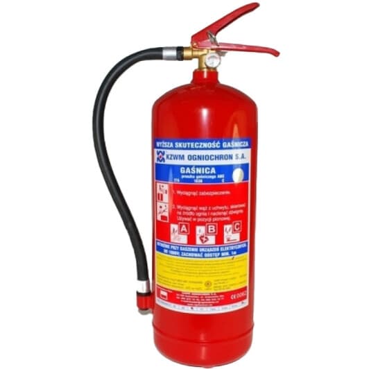 Із манометром вогнегасник Ogniochron ABC порошковий