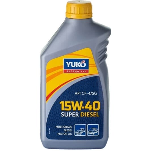 Yuko Super Diesel 15W-40 (1 л) моторное масло