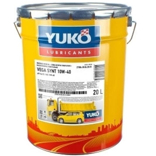 Yuko Vega Synt 10W-40 (20 л) моторна олива