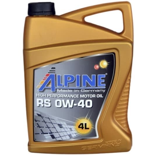 Alpine RS 0W-40 (4 л) моторное масло
