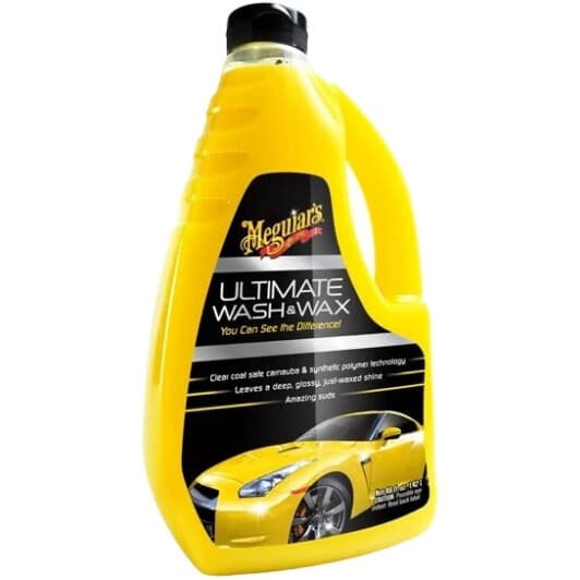 Автошампунь-поліроль Meguiar Ultimate Wash & Wax з воском