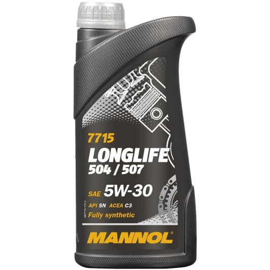 Mannol Longlife 504/507 5W-30 (1 л) моторна олива