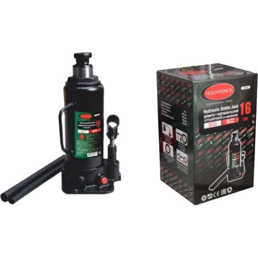 Домкрат Rockforce бутылочный гидравлический 16 т RF-T91604