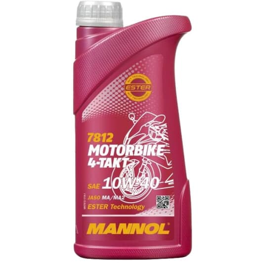 Mannol Motorbike 4-Takt 10W-40 моторное масло 4T
