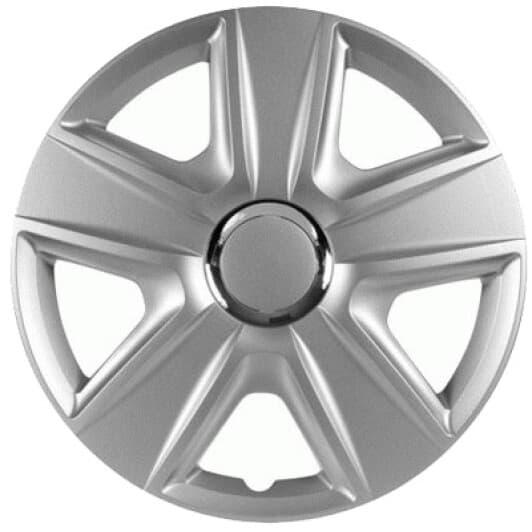 Комплект колпаков на колеса Elegant Esprit цвет серебристый R13