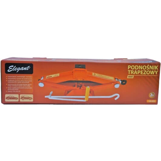 Домкрат Elegant ромбоподібний гвинтовий 2 т EL100835