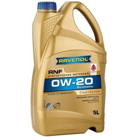 Ravenol RNF 0W-20 (5 л) моторна олива