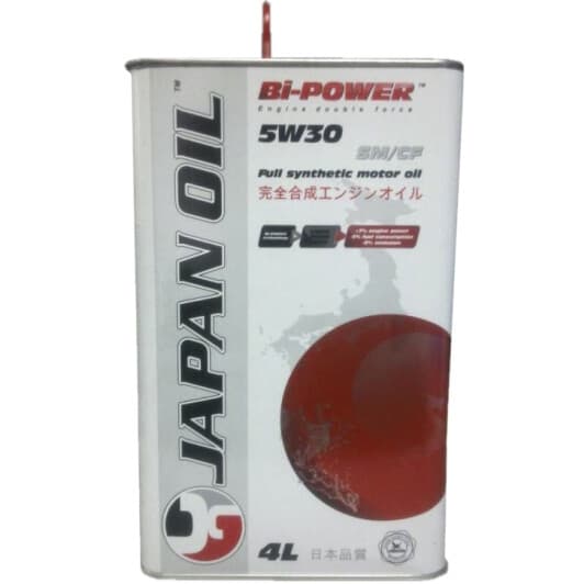 Bi-Power Japan Oil 5W-30 (4 л) моторна олива