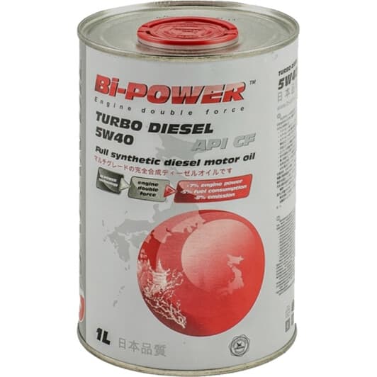 Bi-Power Turbo Diesel 5W-40 (1 л) моторное масло