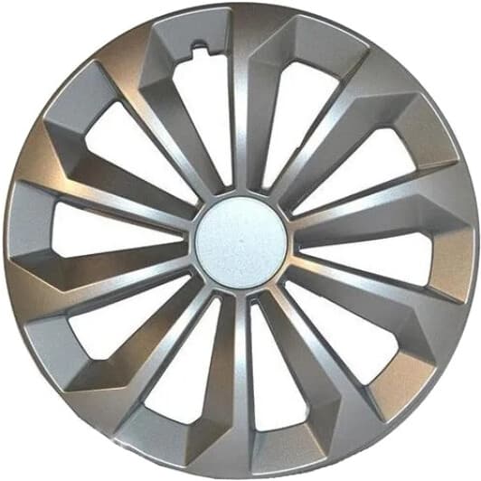 Комплект колпаков на колеса JESTIC Fame цвет серебристый R15