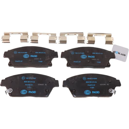 8DB 355 015-241 Hella Pagid Гальмівні колодки