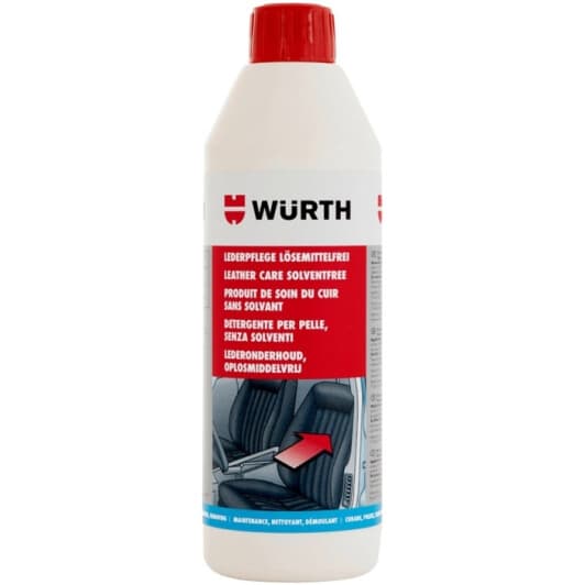 Очисник салону Würth Leather Care Solventfree квітковий 500 мл