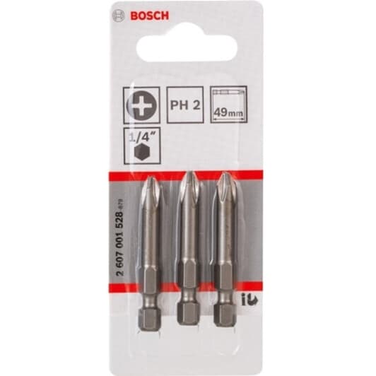 Набор бит Bosch 2607001528 3 шт.