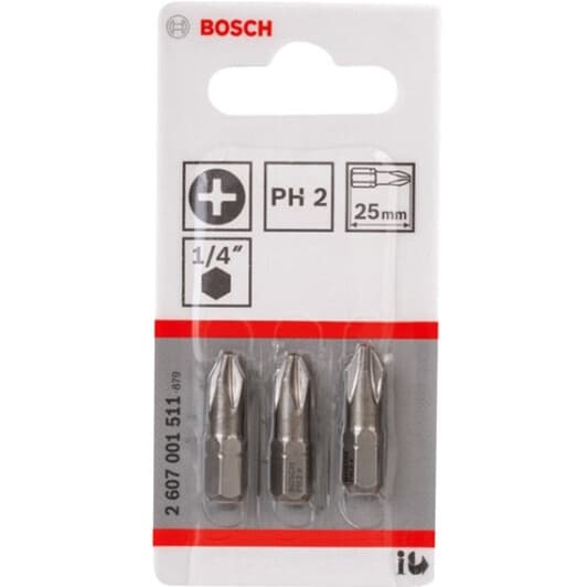Набор бит Bosch 2607001511 3 шт.