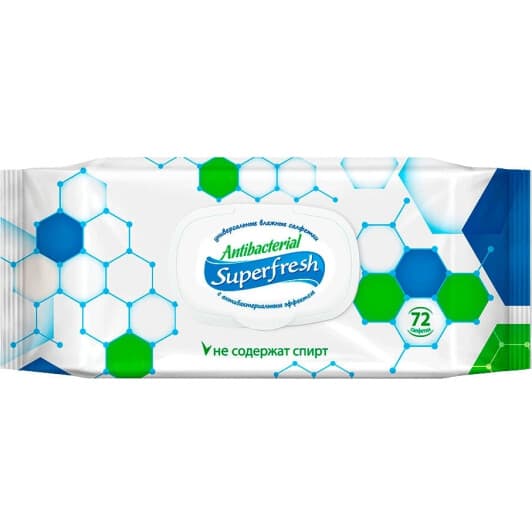 Серветки Time Eco Antibacterial 4820149872803 72 шт