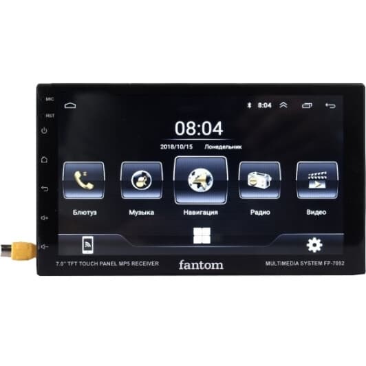 Fantom FP-7092 автомагнітола