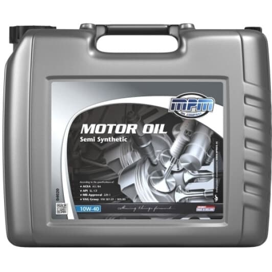 MPM Semi Synthetic 10W-40 (20 л) моторное масло