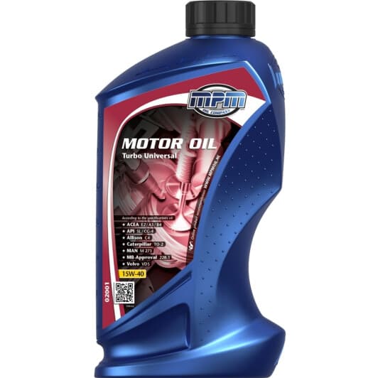 MPM Turbo Universal 15W-40 (1 л) моторна олива