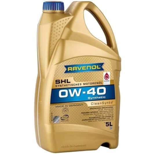 Ravenol SHL 0W-40 (5 л) моторное масло