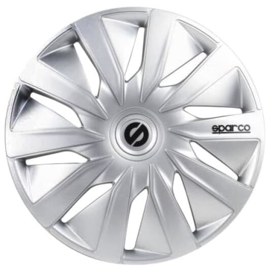 Комплект колпаков на колеса Sparco Lazio цвет серебристый R13