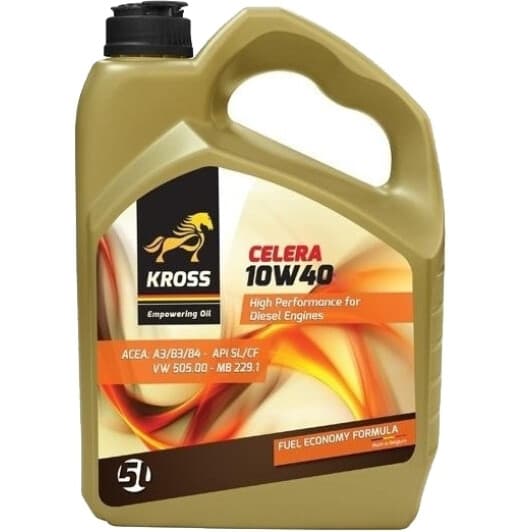 KROSS Celera 10W-40 (4 л) моторное масло