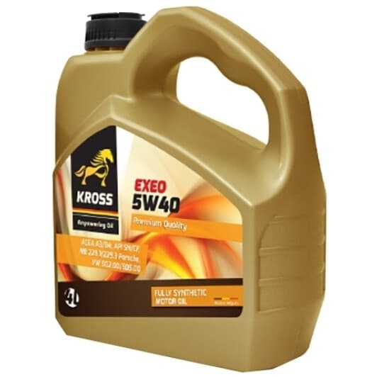 KROSS Exeo 5W-40 (4 л) моторное масло