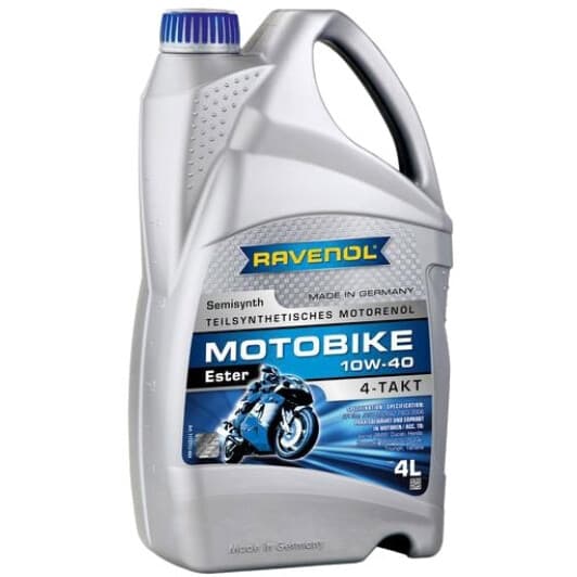 4T Ravenol Motobike Ester 10W-40, 4 л (1172112004) моторна олива 4T